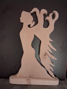 Eloise Erle 52cm 22mm natur